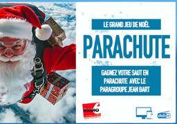 Grand jeu de Noël - Le paragroupe Jean Bart vous offre un saut en parachute