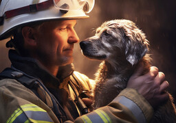 Audrehem : un chien tombé dans une fosse à lisier sauvé par les pompiers