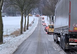 Boulonnais: neige, verglas et galère pour certains automobilistes dans l'arrière-pays