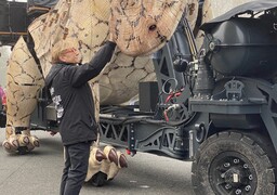 A Calais, le Varan de Voyage arpentera les rues… sous escorte !