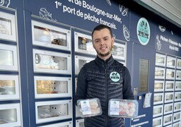 Calais: La Paysanne des Mers lance la vente de poisson dans des casiers automatiques !