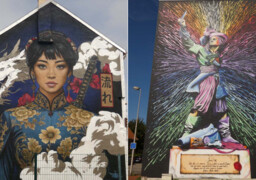 Deux fresques du littoral en lice parmi les plus belles de France