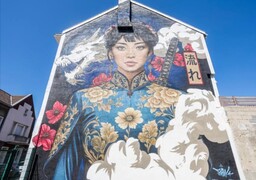L’œuvre calaisienne de l’artiste Flow élue plus belle œuvre de 2025 et remporte le Golden Street-Art