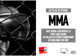 Radio 6 vous invite à la Fight Cage Arena 2