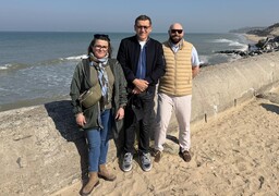 Dany Boon en repérage dans la région pour sa prochaine série 