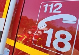 Une voiture s'embrase sur l'autoroute A16