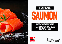 Gagnez votre plaque de saumon fumé avec Marée Côte d'Opale au Portel