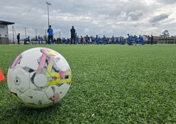 Le ballon au pied, le sourire aux lèvres: à Berck, 60 enfants ont participé au Varane Tour