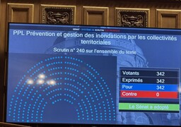 Inondations : une loi pour aider les communes adoptée au Sénat