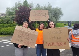 Coquelles : colère à la Clinique des 2 Caps, les soignants dénoncent la baisse de leurs primes