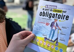 Trottinettes électriques : après Marck et Audruicq, Amiens impose à son tour le casque obligatoire dès lundi !
