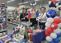 Coupe du monde de football: à quelques heures de l'entrée en lice de l'Equipe de France, la fièvre bleue monte dans la région