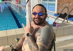 Gravelines : Christian Delobelle bat le record du monde de la plus longue nage en bassin de 25 mètres