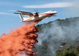 Feux au Mont-Saint-Frieux : un avion bombardier d'eau attendu, une collecte pour les pompiers à Dannes