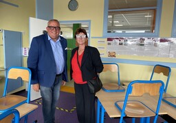 À Audruicq, la rentrée se fait sous le signe du confort au groupe scolaire du Brédenarde.