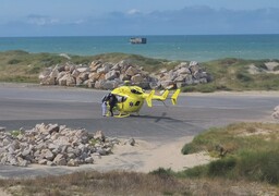 Le Portel : un homme gravement blessé après une chute de huit mètres sur la digue Carnot