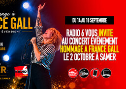 Radio 6 vous invite à un hommage exceptionnel à France Gall à Samer