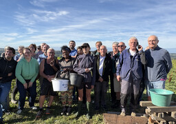 Eaucourt-sur-Somme a fait sa première vendange !