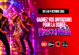 Sortez les paillettes : Radio 6 vous invite à la Disco Night Fever !