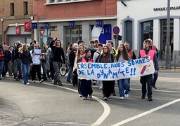 A Calais, 25 lycéens ont pris le départ d'un cortège jeudi matin.