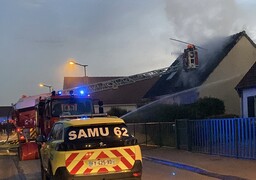 Audruicq : un homme grièvement brûlé dans l’incendie d’une maison ce jeudi soir.