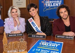 Kamini, Ève Gilles, Marlène Schaff et Anthony Colette dans le jury de l’Incroyable Talent calaisien !