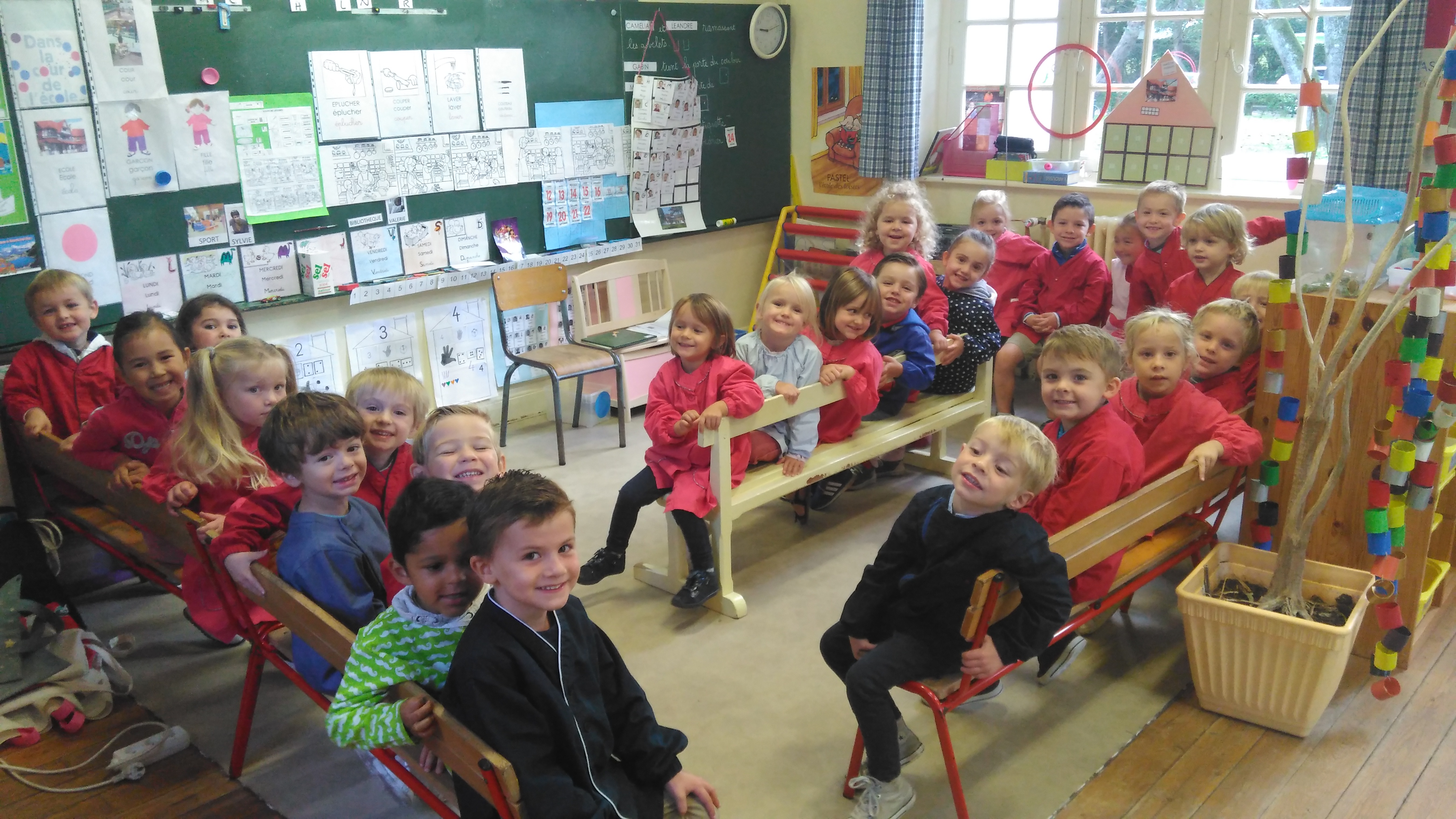 Au Touquet, c'est le retour de la blouse à l'école Jeanne d'arc !