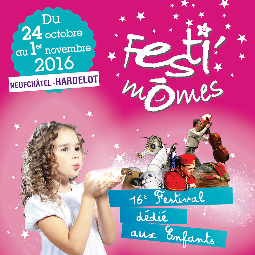 lancement aujourd'hui de la 16e édition de Festi'mômes à Neufchâtel-Hardelot. 