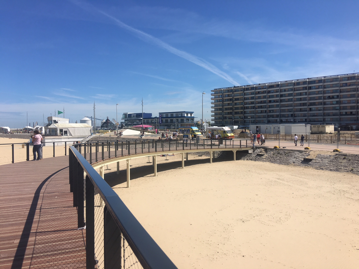 Promenade Sur Le Nouveau Belv d re Sur Le Front De Mer De Calais