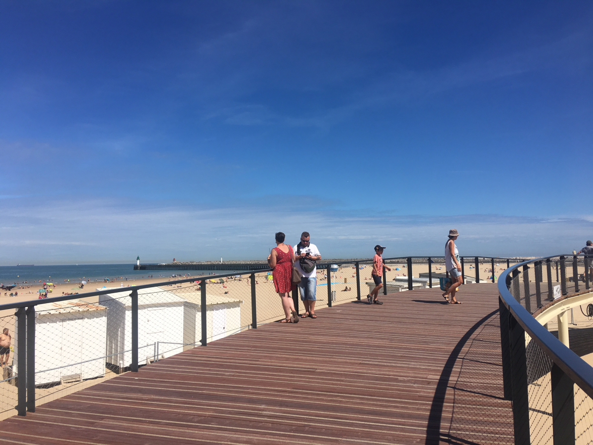 Promenade Sur Le Nouveau Belv d re Sur Le Front De Mer De Calais