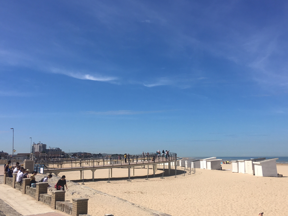 Promenade Sur Le Nouveau Belv d re Sur Le Front De Mer De Calais