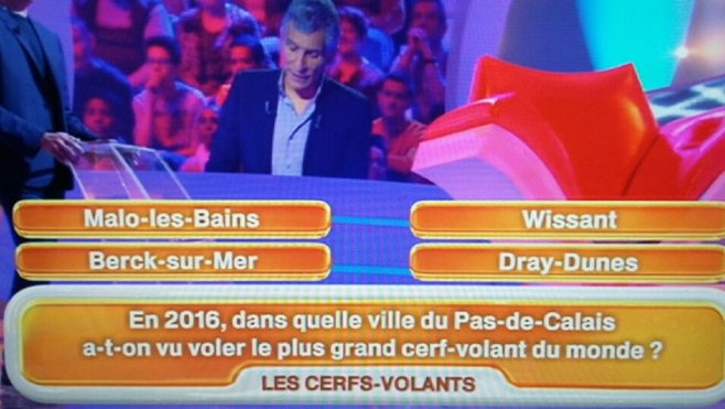Les Rencontres Internationales de Cerfs-Volants chez Nagui !