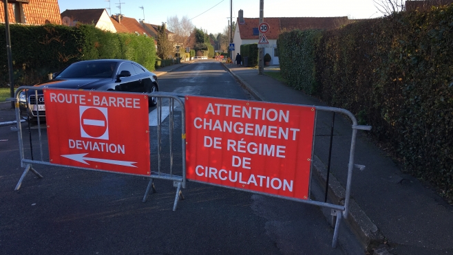 Cucq: travaux rue Emile Grevet pour limiter la vitesse