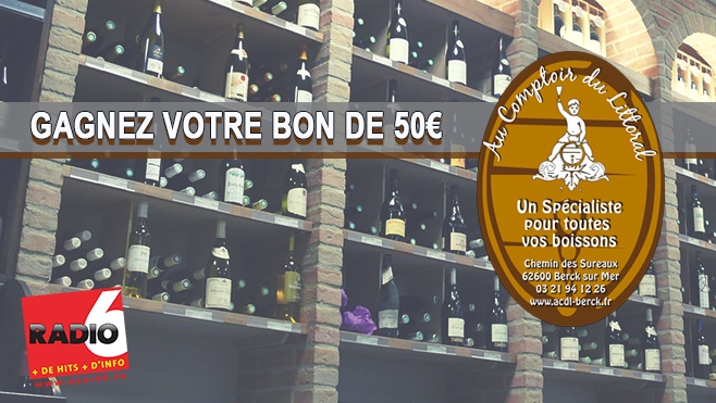 GAGNEZ VOTRE BON DE 50€ AVEC LE COMPTOIR DU LITTORAL
