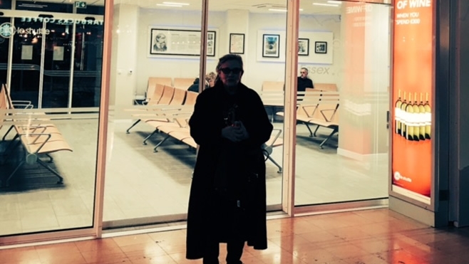 La dernière photo de Carrie Fisher a été prise à Calais.