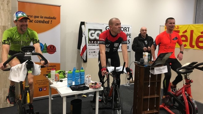 Record du monde à Boulogne: déjà plus de 500km pour Frédéric Bellanger !