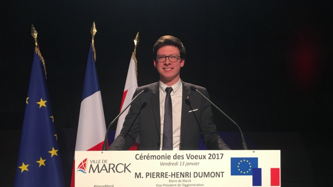 Voeux de Marck 2017: La commune se transforme pour les 50 prochaines années.