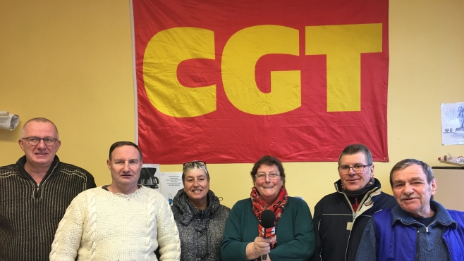 Les retraités CGT de Calais abordent 2017 avec « pessimisme ».