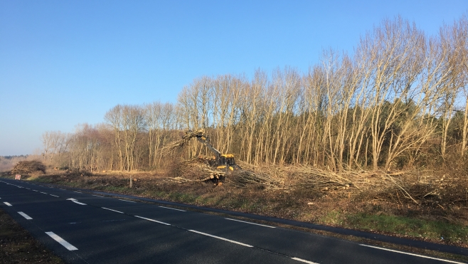 Carambolage entre 4 voitures entre Etaples et Camiers en fin de matinée.