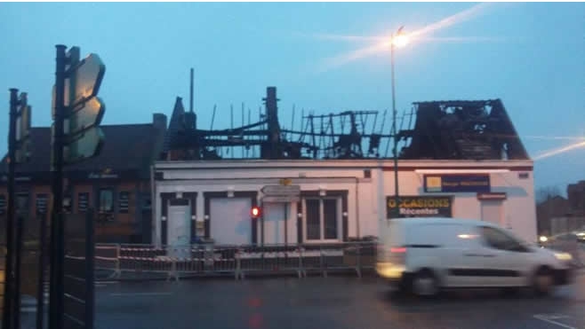 Oye-Plage: une maison ravagée par un incendie lundi soir.