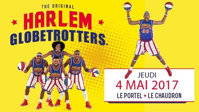 GAGNEZ VOS INVITATIONS POUR LES HARLEM GLOBETROTTERS AU PORTEL