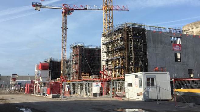 post-Fukushima: 6 groupes électrogènes XXL en construction à la centrale de Gravelines.