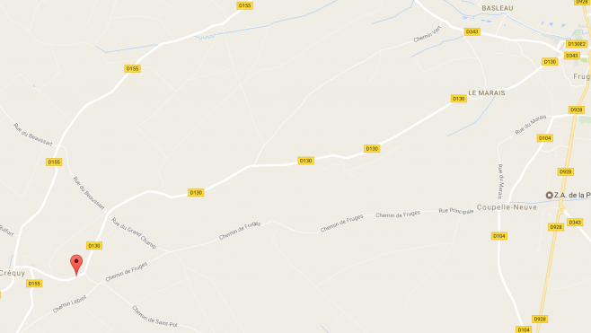 Créquy : un mort et une blessée grave dans une collision frontale sur la D130