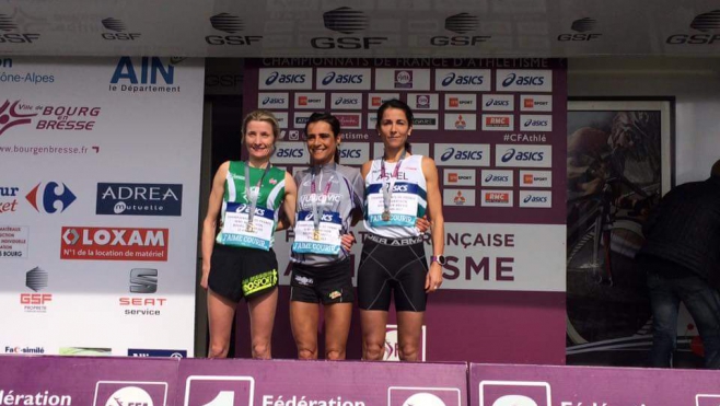 Une touquettoise vice-championne de France de semi-marathon.