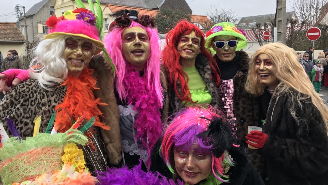 Succés hier pour le carnaval de Berck ! 