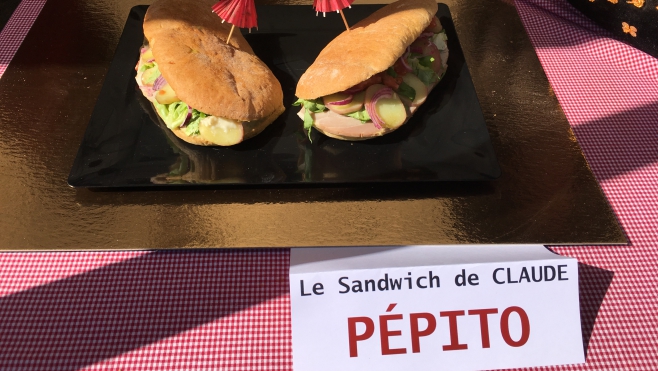 Audruicq : Inès et Claude remportent la finale du concours du meilleur sandwich d'ici et d'ailleurs.