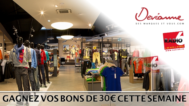 GAGNEZ VOTRE BON DE 30€ AVEC DEVIANNE A BOULOGNE SUR MER