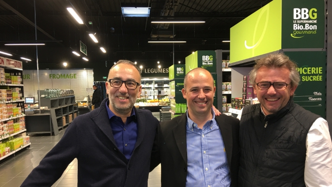 Une cinquantaine de personnes à l’ouverture du supermarché bio BBG !