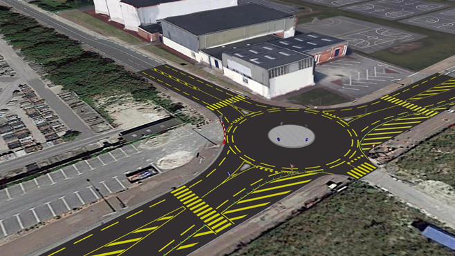 Calais: Evitez le carrefour Coubertin ces 10 prochains jours !