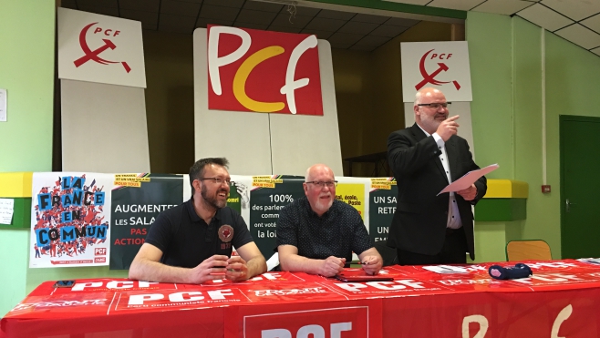 Législatives : Le PC a tenu sa première réunion de campagne dans la 7e circonscription.